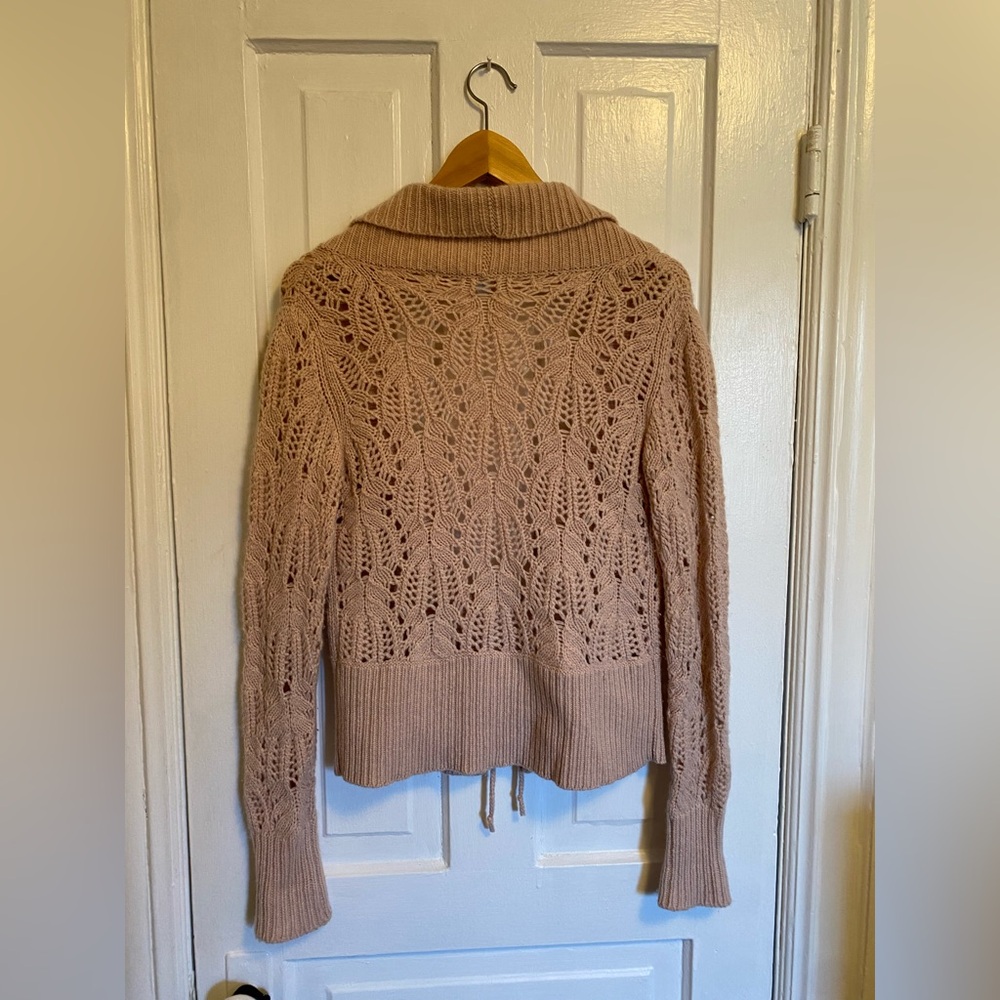 Pink Cashmere Cardigan - Picture 5 of 6